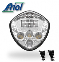 HEAD LIGHT SPECIAL FOR MOTORCYCLE, DP-HM-6, 9-16V DC, POWER:45W (SET)